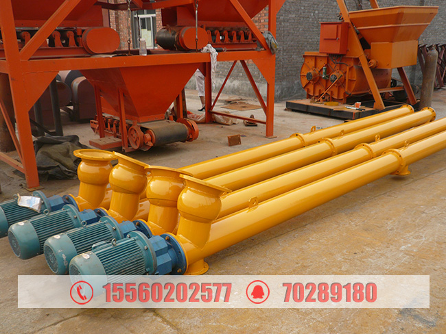 深圳魏經理采購的移動式螺旋輸送機已發貨，請